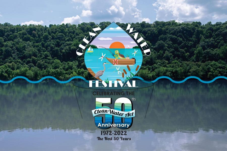 Clean Water Act 50th anniversary graphic
