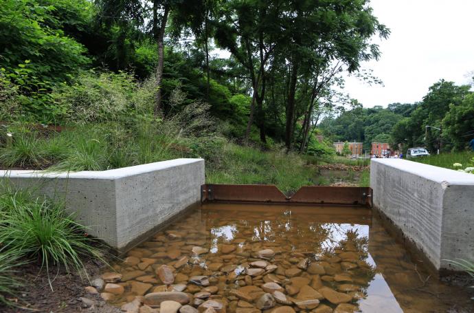 Centre and Herron Stormwater Project in the Hill District
