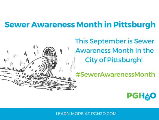 Sewer Awareness Month 2022 graphic 
