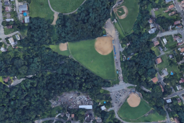 Aerial image of Volunteers Field Park